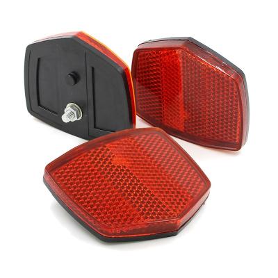 China ABS+PS XH-B901 rear bicycle shelf lamp reflector BS/CPSC/K/EEC bicycle standard reflectors for sale for sale