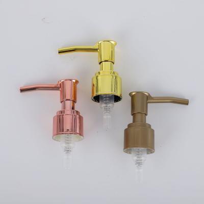 China Disposable Wholesale Silver Stainless Steel Emulsion Pump Factory Bottle Emulsion Pump Master Dispenser for sale