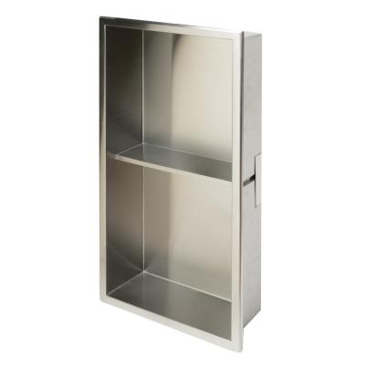 China Modern 304 Stainless Steel Shower Niche Shower Shelf Insert For Bathroom Niche for sale