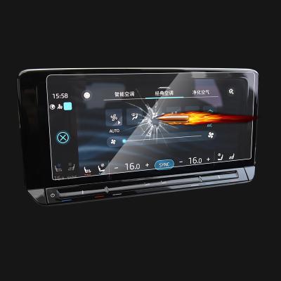 China GPS For 2021 Skoda Octavia Car Navigation Touch Screen Tempered Glass Protector Navigation Touch Screen Protector for sale