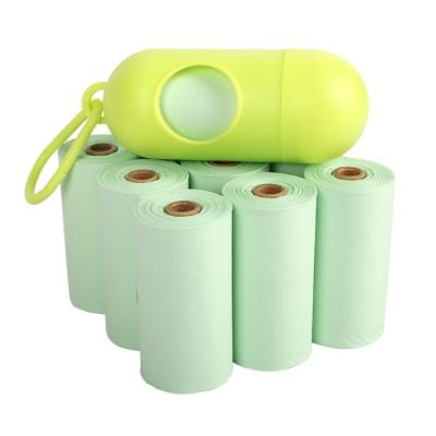 China Amazon Sustainable Hot Sale Bodegradable Dog Poop Bag 100% Compostable Dog Waste Poop Bags for sale