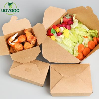 China Disposable disposable custom paper food packag microwave wrapping paper food proof box for sale