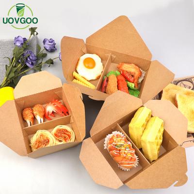 China China Disposable Suppliers Customized Paper Lunch Box Wholesale Paper Lunch Box Take Away Paper Lunch Box for sale