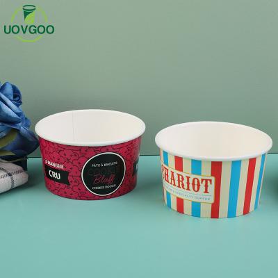 China New wholesale price printing disposable ice cream cups with lids import disposable cup cup for ice cream for sale