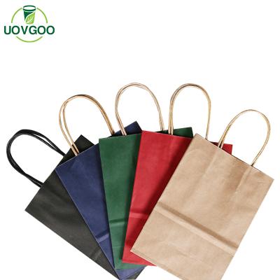 China Custom Recycled Materials Wholesale Recycle Paper Sack Paper Bag Eco Friendly Hot Paper Bag for sale