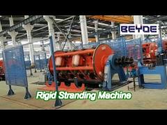 rigid stranding machine jlk-500 for aluminum copper steel wire shaping or conductor stranding, payof