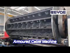 48 bobbins 450mm rigid armoured cable machine batch loading automatic