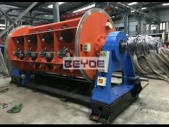 Fast Rotating Type Cable Stranding Machine Full Protect Rigid Frame 250rpm