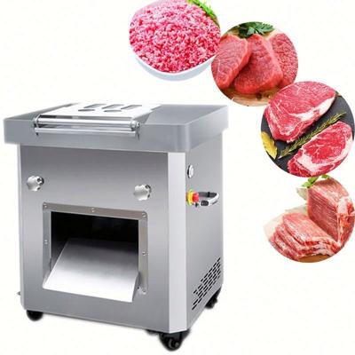 China Waterproof Hotels Beef Meat Cube Cutter Fresh Meat Cutting Machine Chicken Cutter for sale