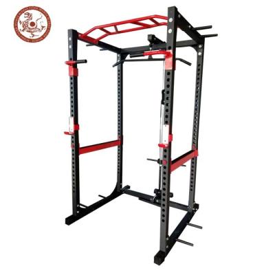 China Home gym or fitness power cage rack for gym bodybuilding with pulley for sale