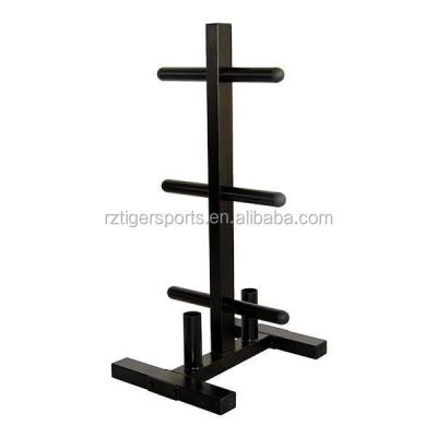 China Barbell Set Storage Barbell Storage Rack Weight Plate Tree for sale