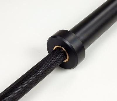 China 20kg Steel Phosphating High Crossfit Alloy Weightlifting Barbell Bar Black for sale