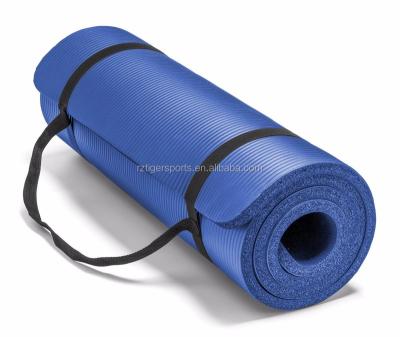 China Yoga Training Tiger Sports NBR Yoga Mat With Net Strap Or Bag For Gym Yoga Training for sale