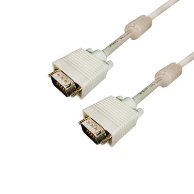 China Home VGA Male To Male VGA 3+6 2919 Monitor Computer Cable 30M for sale