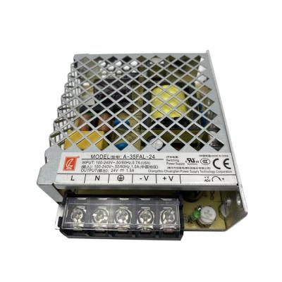 China A-35FAL-24 Easy To Install High Performance 24V 1.5A A-35FAL-24 Power Supply Switching Power Supply for sale