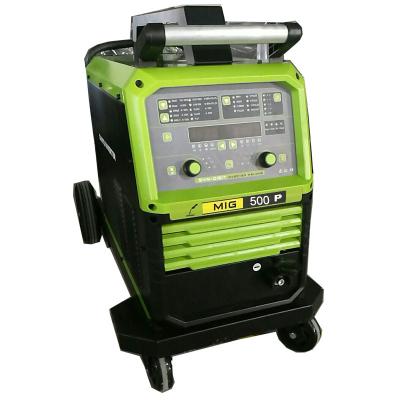 China 500A 380V 3PHASE MIG-500P Inverter Welder Multifunctional NBC MAG NB MIG Double Pulse Welder for sale