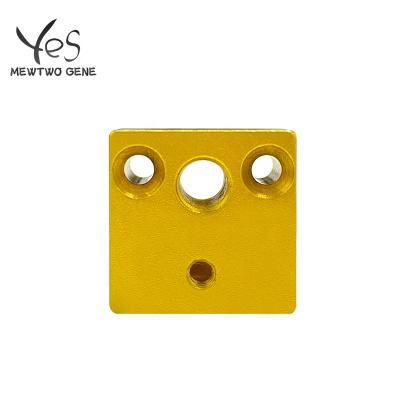 China 3D printer components 20mmx20mmx10mm aluminum alloy heat block for CR10 EXTRUDER hotend for sale