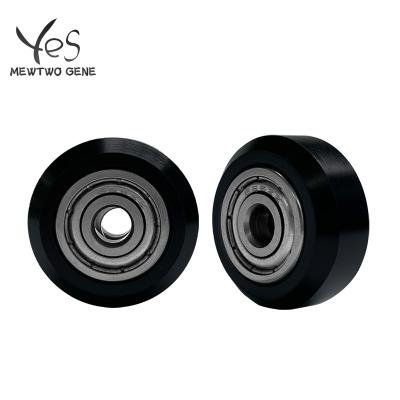 China Wholesale 3D Printer 625ZZ 3D Printer Components Bearing Bore Diameter 5mm V Spline POM Wheel Pulley for sale