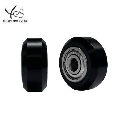 China 3D Printer 625ZZ 3D Printer Components Plastic Bearing Bore Diameter 5mm V Spline POM Wheel Pulley for sale