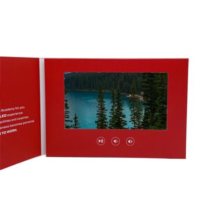 China Europe Cheap Customized Wholesale Price New Project For 7Inch LCD Video Brochure for sale