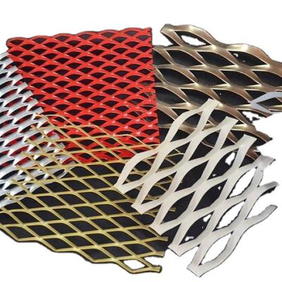 China Custom Decorative Stainless Steel Factory Aluminum Mesh Netting Expanded Sheet Metal for sale