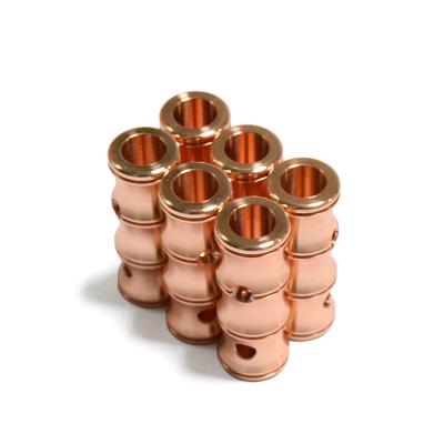 China Manufacturing Equipment OEM CNC Copper Brass Parts With Various Surface Treatment for sale