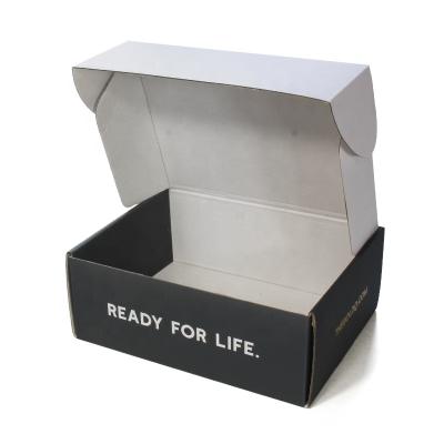 China Recycled Materials Corrugated Laptop Retail Packaging Box With Handle for sale