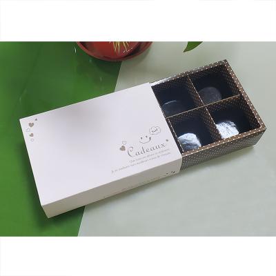 China Handmade Custom Logo Small Double Wall Cardboard Paper Gift Box Empty Drawer Packaging Box for sale