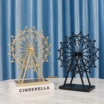 China 2021 Geometric Hot Selling Living Room Cafe Cabinet Decoration Multicolor Shape Ferris Wheel Ornaments for sale