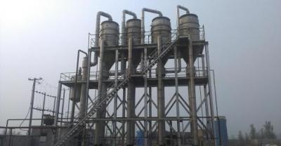 China Eenvoudige Structuur Veelvoudige Effect Evaporator voor Ammonium/Kaliumchloridekristallisatie Te koop