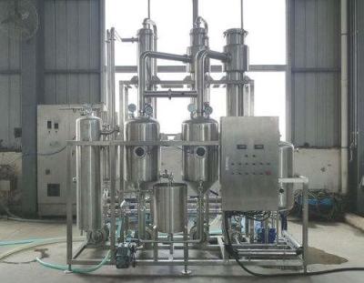 China External Circulation Backward Feed Multiple Effect Evaporator , Effluent Treatment Plant for sale