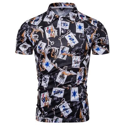 China Breathable Summer Beach Short Sleeve Men's Casual Soft Shirts for sale