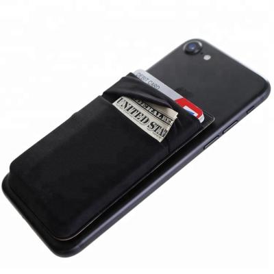 China Various Credit Card Holder Pocket Sublimation Phone Cover Ultra Thin Customized Customized Card Holder for sale