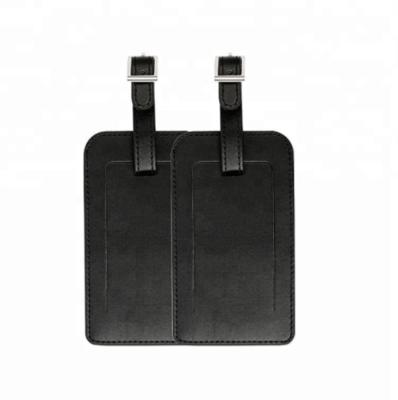 China Leather Custom Suitcase Shape Leather Luggage Tag With Printing Logo for sale