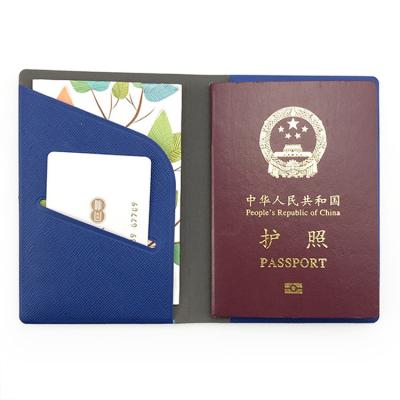 China Custom Multifunctional Fashion RFID PU Passport Folder Minimalism Travel Passport Folder All Over The World for sale