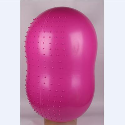 China Eco-friendly PVC Peanut Massage Ball PVC Yoga Ball With Custom Logo for sale