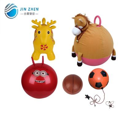 China Sports Toy Customized Photo Hippity Hop Ball for sale