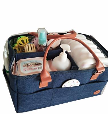 China With Hot Sale Amazon USB Felt Baby Insert Organizer Diaper Bag Felt Diaper Cart Felt Baby Bag For Mom for sale