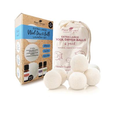 China Wholesale Cleaning 100% New Zealand Laundry Wool Dryer Ball Sets Reusable Natural Eco Friendly Organic Felt Balls for sale