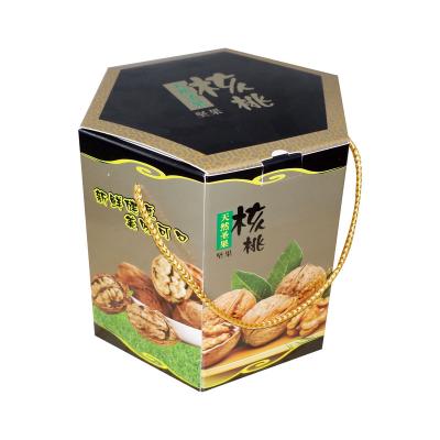 China 2021 Recycled Materials Nut Gift Box With Window For Nuts And Dried Fruits for sale