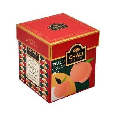 China Recycled Materials Food Grade Square Tea Box Packaging for sale