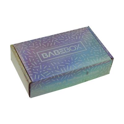 China Recycled Custom Corrugated Materials Ad Box for sale