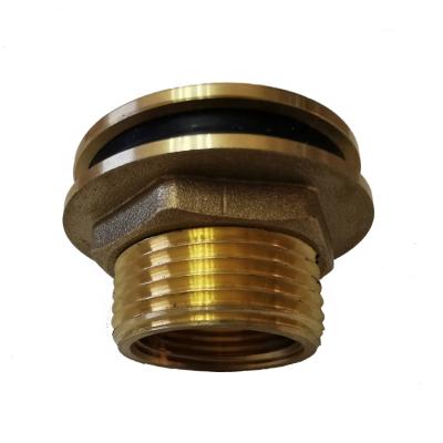 China Brass water tank connector water tank connector adapter coupling G3/4