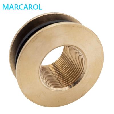 China MARCAROL Garden Barrel Faucet Outlet Connector CW617N Brass Water Bibcock Reservoir Connector 3/4x1