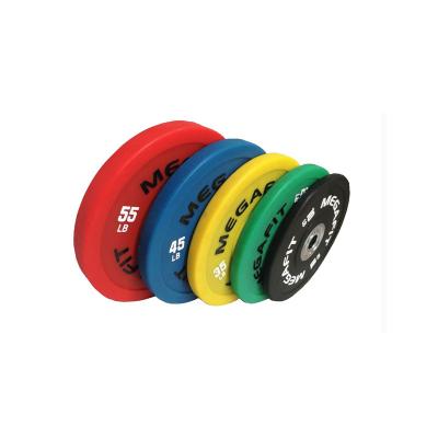 China Factory Direct Selling Universal Cheap Colored Polyurethane Elastic Barbell Piece CPU Barbell Competitive High Flat Damping Competitive for sale