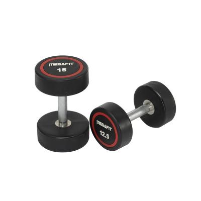 China Plastic Dumbbell Gym Fitness Equipment America Captain CPU Dumbbell by50 Kg Dip for sale