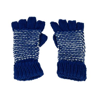 China Comfortable Custom Other Sports Winter Knitting Warm Half Finger Woolen Gloves for sale