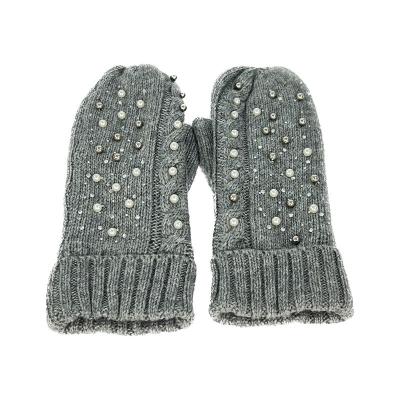 China Comfortable Other Custom Sports Man Women Knit Warm Winter Mittens Warm Gloevs for sale