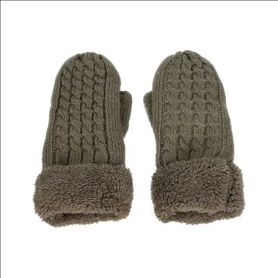 China Comfortable Winter Other Sports Knit Cheap Women Men To Warm To Stretch Knitted Gloves Mittens for sale