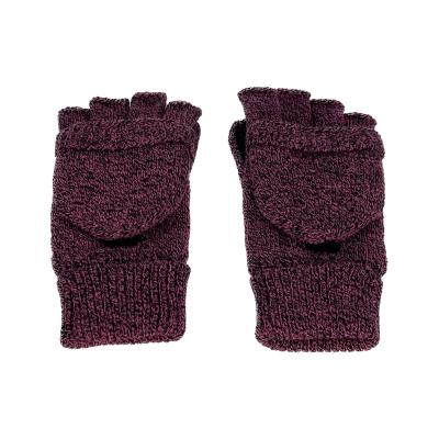 China Lovely Comfortable Cute Winter Half Finger Glove Warm Knitted Mittens for sale